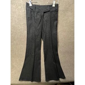 Bisou Bisou Dark Wash Y2K Flared Jeans Women Size 10 Petite Boot Cut